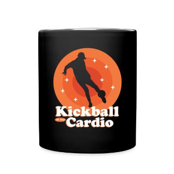 Kickball Kickballer Kickball Cadeau de joueur de kickball - Mug uni - noir - Devant