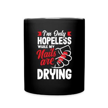 Hautpflege Kosmetikerin Kosmetik - Tasse einfarbig - Schwarz - Vorne