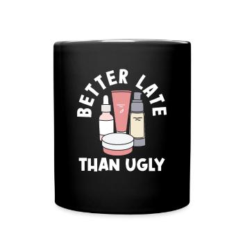 Hautpflege Kosmetikerin Kosmetik - Tasse einfarbig - Schwarz - Vorne