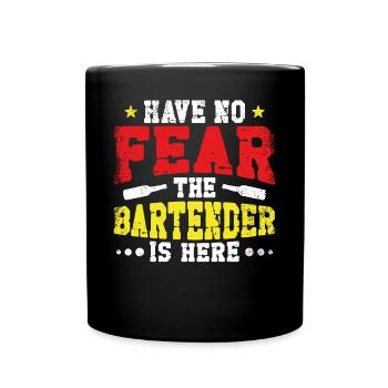 Barman Mixologue N’ayez crainte - Mug uni - noir - Devant