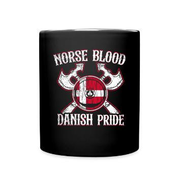 Danemark : Nordic Blood - Danish Pride - Mug uni - noir - Devant