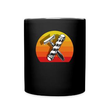 Barber Homme Coiffeur Coiffeur - Mug uni - noir - Devant