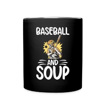 Soup Lovers Gifts - Tasse einfarbig - Schwarz - Vorne