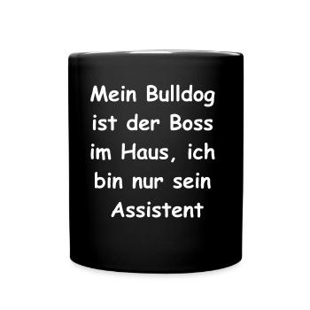 Cadeau personnalisé pour les parents de chiens - Mug uni - noir - Devant