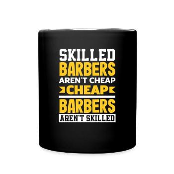 Barber Homme Coiffeur Coiffeur - Mug uni - noir - Devant