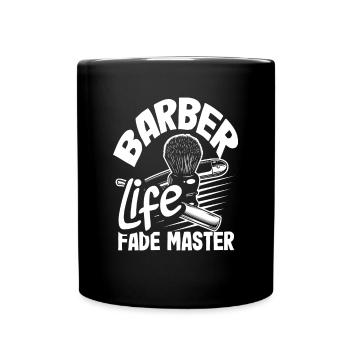 Barber Homme Coiffeur Coiffeur - Mug uni - noir - Devant