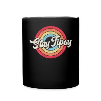 Bartender Mixologist Retro Vintage - Full Colour Mug - black - Front