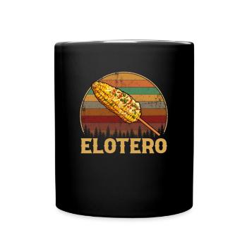 Pero first elote, mexican food - Tasse einfarbig - Schwarz - Vorne