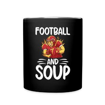 Soup Lovers Gifts - Full Colour Mug - black - Front