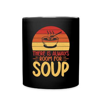 Cadeaux pour les amateurs de soupe - Mug uni - noir - Devant
