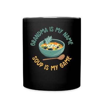 Soup Lovers Gifts - Full Colour Mug - black - Front