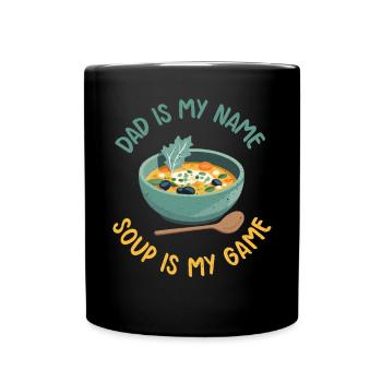 Soup Lovers Gifts - Full Colour Mug - black - Front