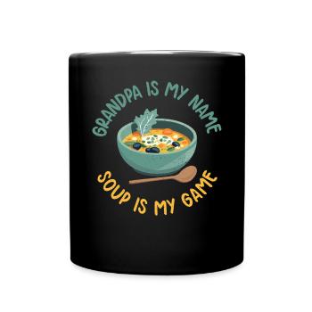 Soup Lovers Gifts - Tasse einfarbig - Schwarz - Vorne