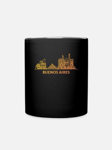 buenos aires argentina - Tasse einfarbig - Schwarz