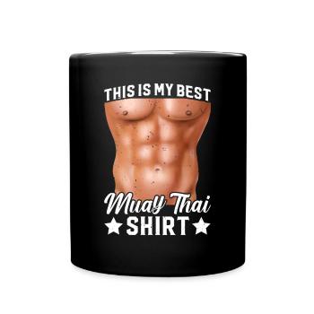 C’est ma meilleure chemise de Muay Thai Muay Thai Fighter - Mug uni - noir - Devant