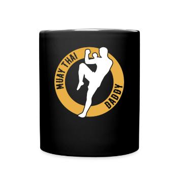 Combattant de Muay Thai Daddy Muay Thai Daddy - Mug uni - noir - Devant