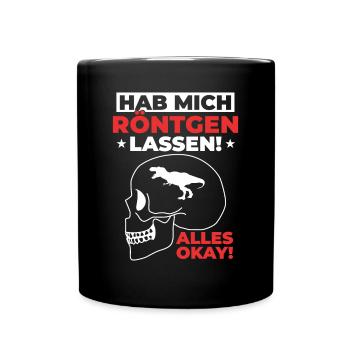 Röntgen Black humor and macabre style - Full Colour Mug - black - Front