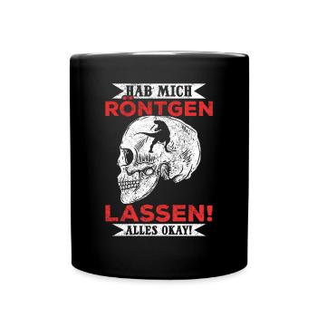 Röntgen Black humor and macabre style - Full Colour Mug - black - Front