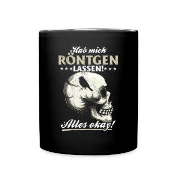 Röntgen Black humor and macabre style - Full Colour Mug - black - Front