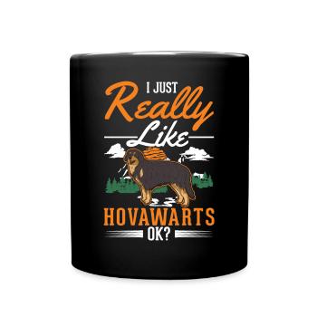 I just like Hovawarts - Full Colour Mug - black - Front