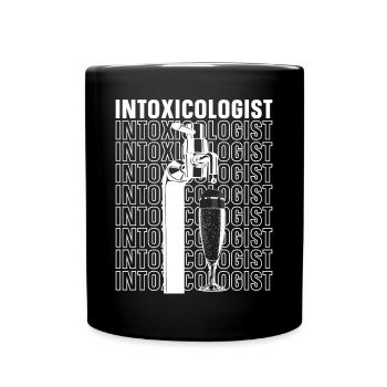 Bartender Mixologist - Tasse einfarbig - Schwarz - Vorne