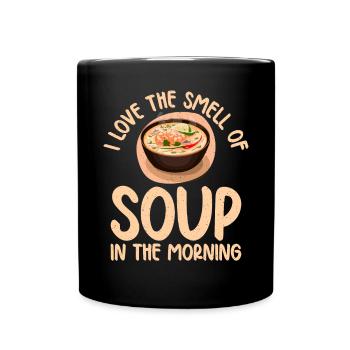 Soup Lovers Gifts - Full Colour Mug - black - Front