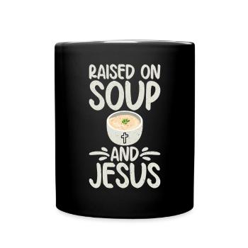 Cadeaux pour les amateurs de soupe - Mug uni - noir - Devant