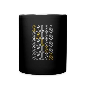 Salsa Danse Cuba Danse Latino Cours de Danse Cadeau - Mug uni - noir - Devant