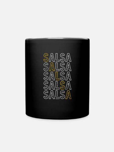 Salsa - Tasse einfarbig - Schwarz