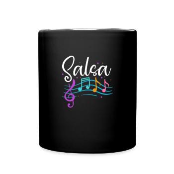 Salsa Danse Cuba Danse Latino Cours Cadeau - Mug uni - noir - Devant