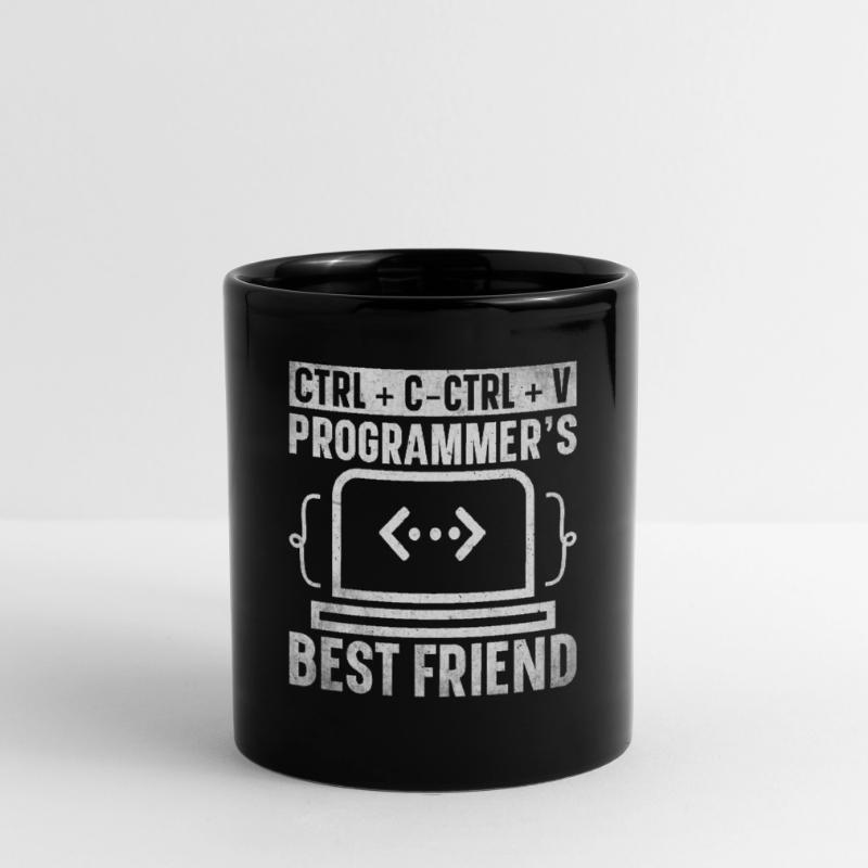 Programmierer Informatiker Computer Nerd Geschenk Tasse einfarbig