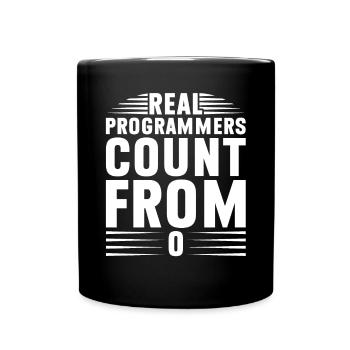 Programmer Computer Scientist Computer Nerd Gift - Full Colour Mug - black - Front