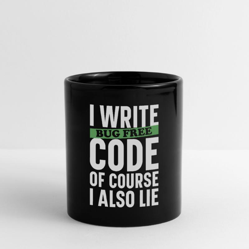 Programmierer Informatiker Computer Nerd Geschenk Tasse einfarbig