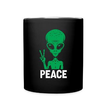 Drôle de cadeau extraterrestre extraterrestre - Mug uni - noir - Devant