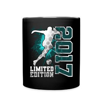 2017 Football Limited Edition Birthday - Full Colour Mug - black - Front