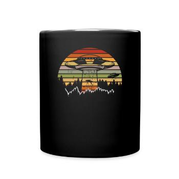 Drôle de cadeau extraterrestre extraterrestre - Mug uni - noir - Devant