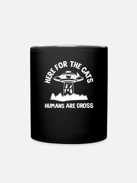 Funny Alien Alien Gift - Full Colour Mug - black