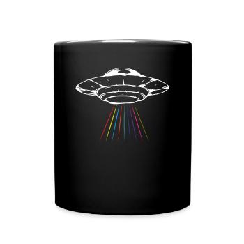 Drôle de cadeau extraterrestre extraterrestre - Mug uni - noir - Devant
