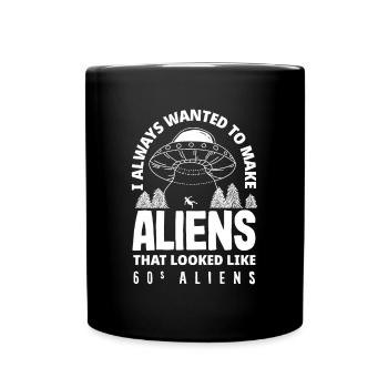 Drôle de cadeau extraterrestre extraterrestre - Mug uni - noir - Devant