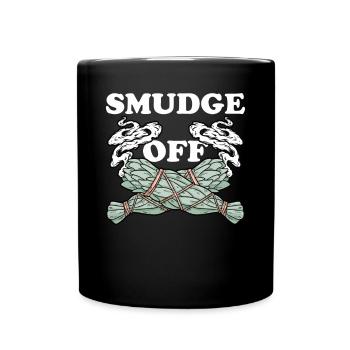 Smudging Smudge Encens de guérison spirituelle - Mug uni - noir - Devant