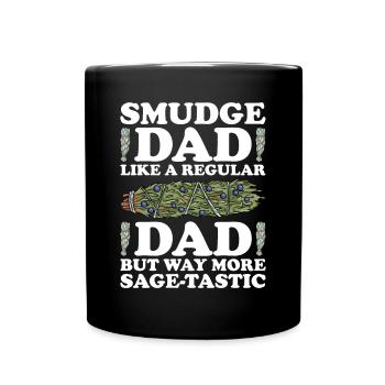 Smudging Smudge Encens de guérison spirituelle - Mug uni - noir - Devant