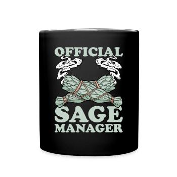 Smudging Smudge Encens de guérison spirituelle - Mug uni - noir - Devant