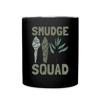 Smudging Smudge Encens de guérison spirituelle - Mug uni - noir - Devant