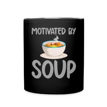Cadeaux pour les amateurs de soupe - Mug uni - noir - Devant