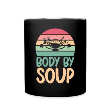 Soup Lovers Gifts - Tasse einfarbig - Schwarz - Vorne