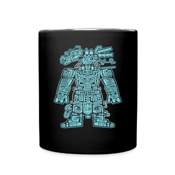 Dieu aztèque Mythologie ancienne Xochiquetzal - Mug uni - noir - Devant