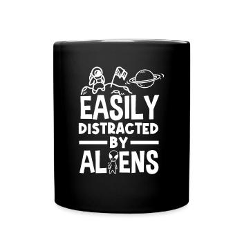 Drôle de cadeau extraterrestre extraterrestre - Mug uni - noir - Devant