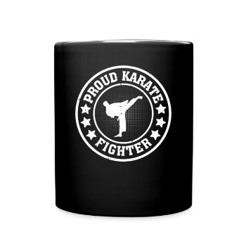 Fier combattant de karaté - Karaté Fighter Karaté - Mug uni - noir - Devant