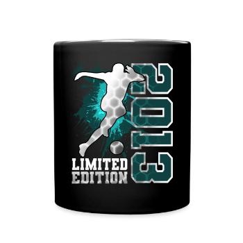 2013 Football Limited Edition Birthday - Full Colour Mug - black - Front