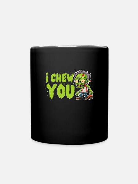 Zombie Zombie-Jäger Zombieapokalypse Geschenk - Tasse einfarbig - Schwarz
